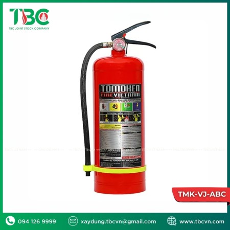 Bình chữa cháy bột ABC Tomoken TMK-VJ-ABC/4kg