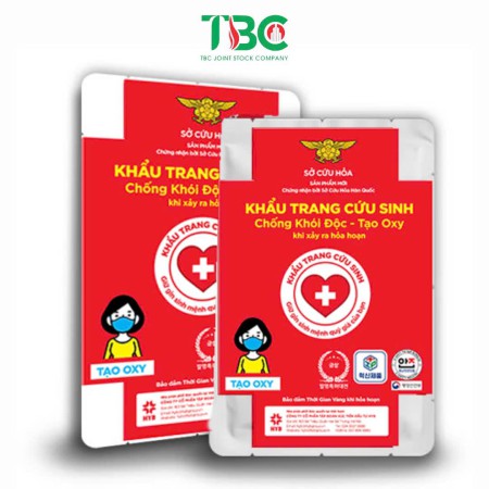 KHẨU TRANG CỨU SINH TẠO OXY