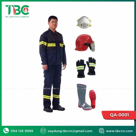 Bộ quần áo chữa cháy Nomex TT150 (Thông tư 150/2020-BCA)